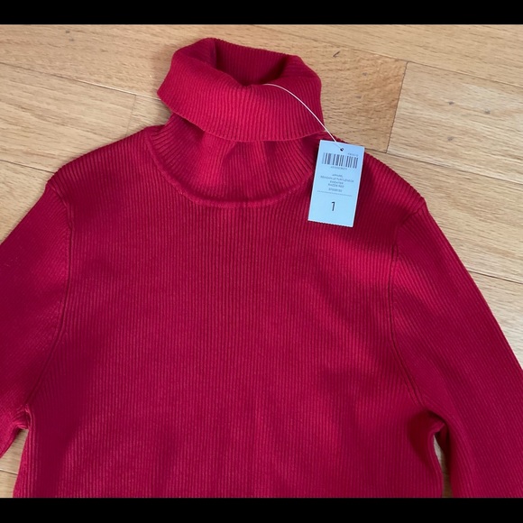 Red Turtleneck Sweater from Chicos - Picture 3 of 4